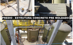 Prédio em estrutura pré moldada de concreto – EMBRAC – Empresa Brasileira de Construções – (15-SMS)